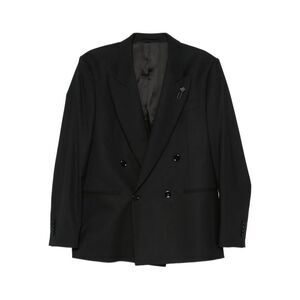 Lardini Black Jackets Men